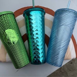 Starbucks tumblers